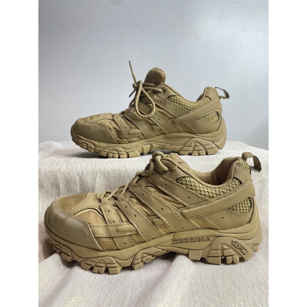 Merrell Moab 3 Tactical Desert Tan Waterproof Hiking Boots Men's Size 7